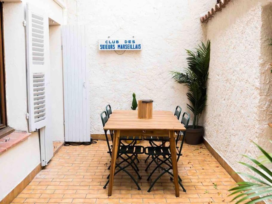T2 47M2 Avec Terrasse - Proche Gare Marseille Apartman Kültér fotó