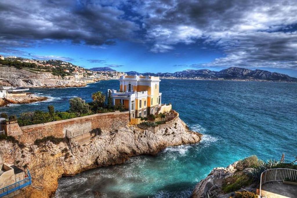 T2 47M2 Avec Terrasse - Proche Gare Marseille Apartman Kültér fotó